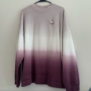 ivory ella tie dye crewneck